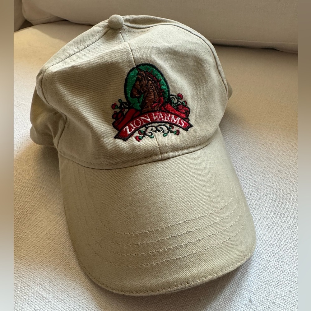 HeadShots by KC Caps Zion Farms Baseball Cap | Color: Tan | Size: Adjustable